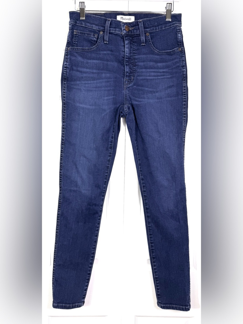 Madewell 10” High-Rise Skinny Jeans Coronet Wash Size 27 EUC